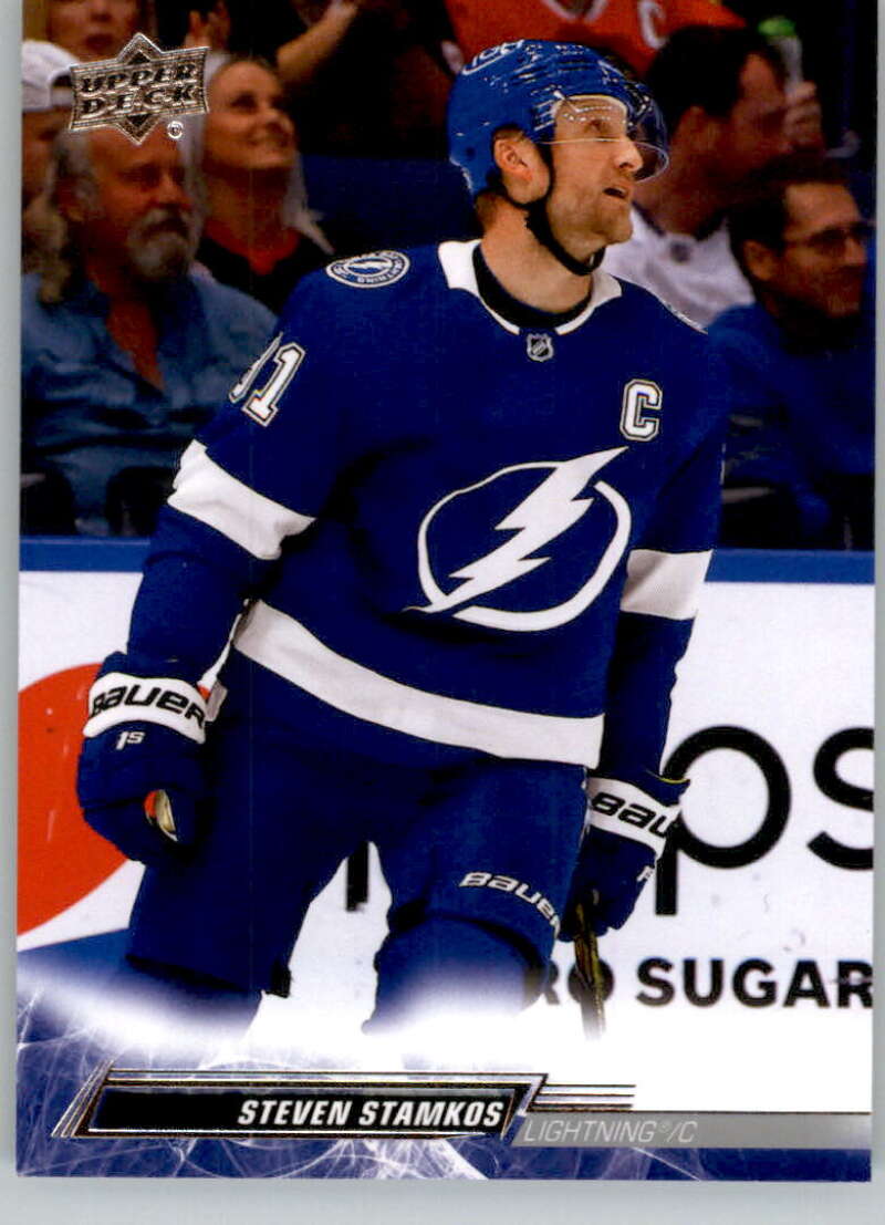 2022-23 Upper Deck Hockey #412 Steven Stamkos  Tampa Bay Lightning  Image 1