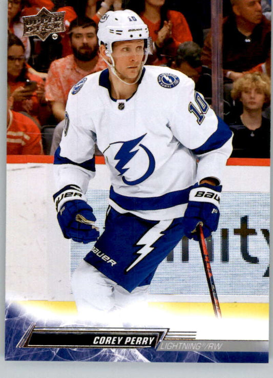 2022-23 Upper Deck Hockey #414 Corey Perry  Tampa Bay Lightning  Image 1