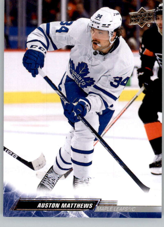 2022-23 Upper Deck Hockey #417 Auston Matthews  Toronto Maple Leafs  Image 1