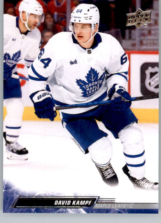 2022-23 Upper Deck Hockey #423 David Kampf  Toronto Maple Leafs  Image 1