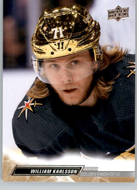 2022-23 Upper Deck Hockey #430 William Karlsson  Vegas Golden Knights  Image 1