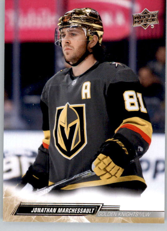 2022-23 Upper Deck Hockey #431 Jonathan Marchessault  Vegas Golden Knights  Image 1