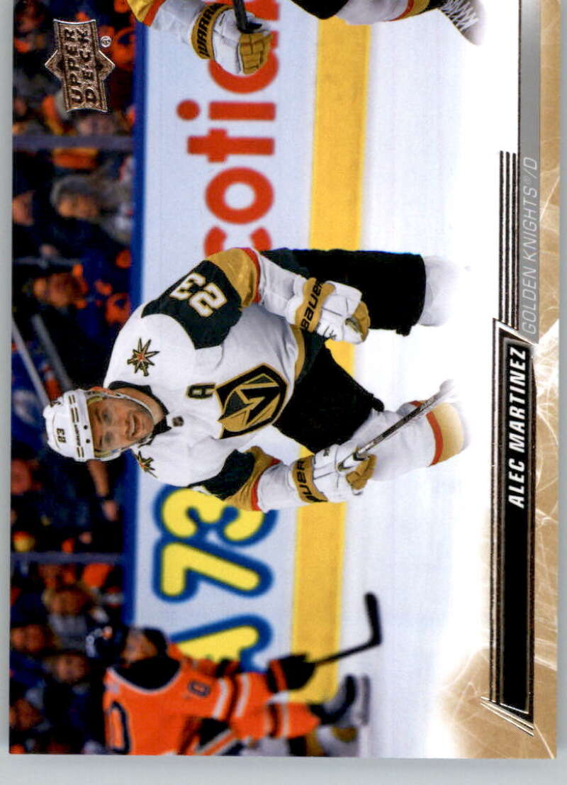 2022-23 Upper Deck Hockey #432 Alec Martinez  Vegas Golden Knights  Image 1