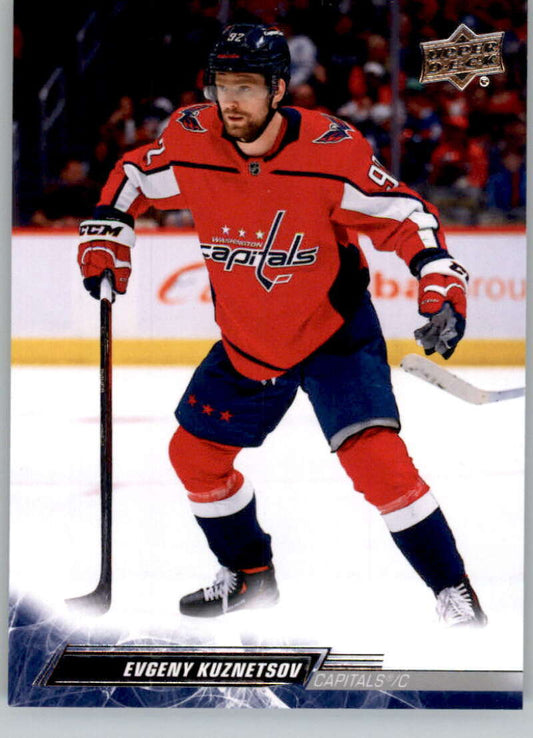 2022-23 Upper Deck Hockey #437 Evgeny Kuznetsov  Washington Capitals  Image 1