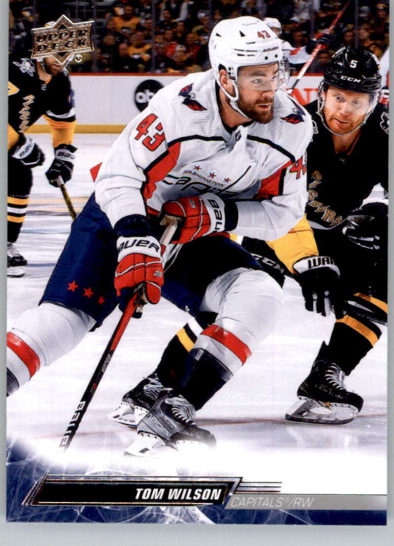 2022-23 Upper Deck Hockey #439 Tom Wilson  Washington Capitals  Image 1