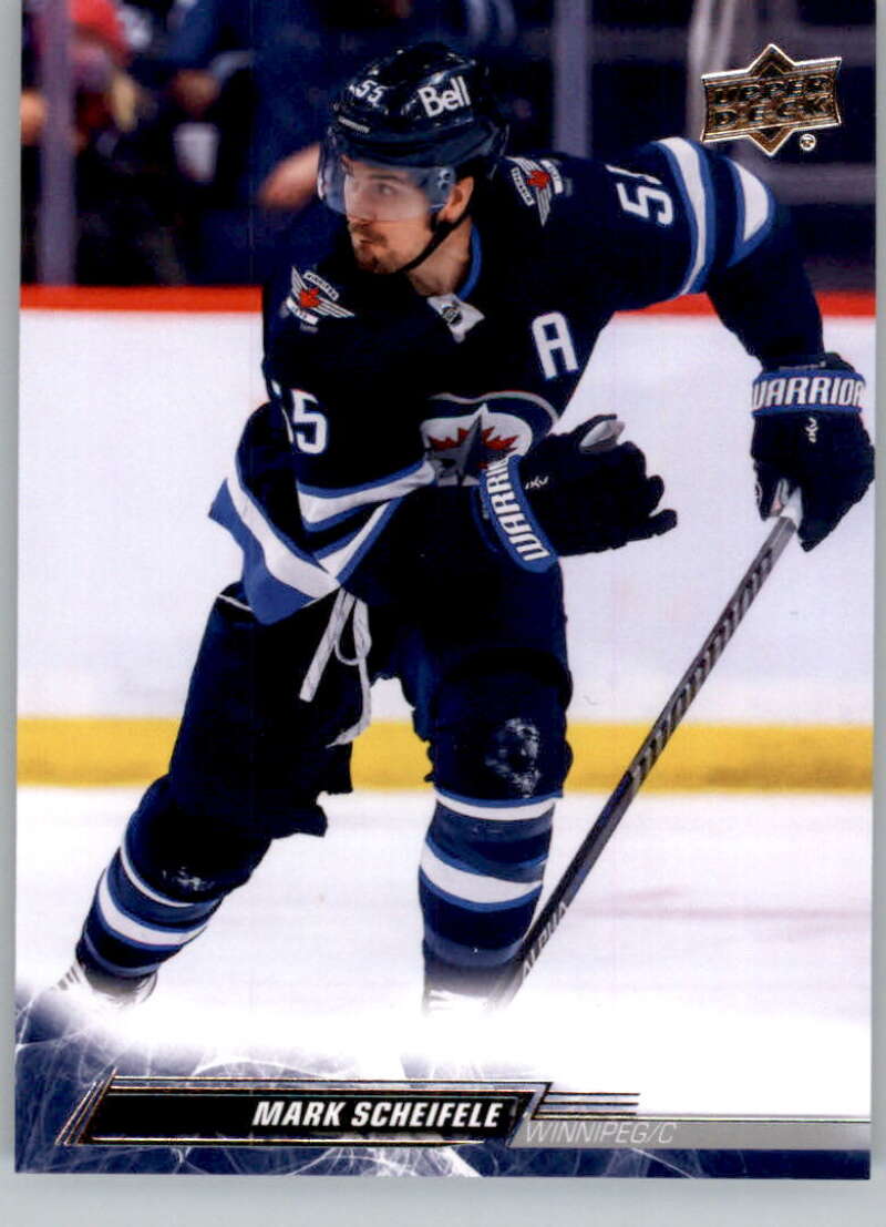 2022-23 Upper Deck Hockey #443 Mark Scheifele  Winnipeg Jets  Image 1