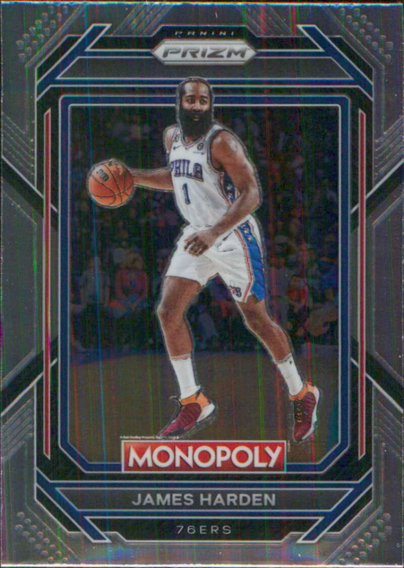 2022-23 Panini Monopoly Prizm #68 James Harden  Philadelphia 76ers  V96994 Image 1