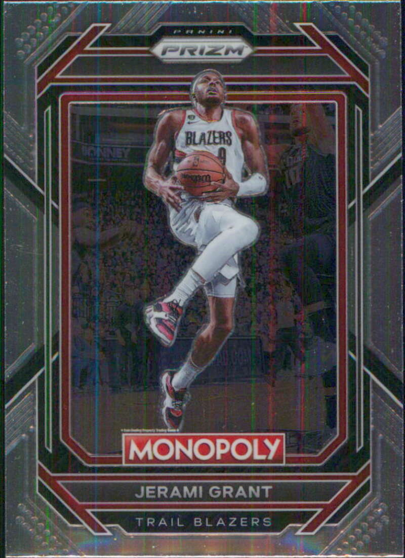 2022-23 Panini Monopoly Prizm #75 Jerami Grant  Portland Trailblazers  V97022 Image 1