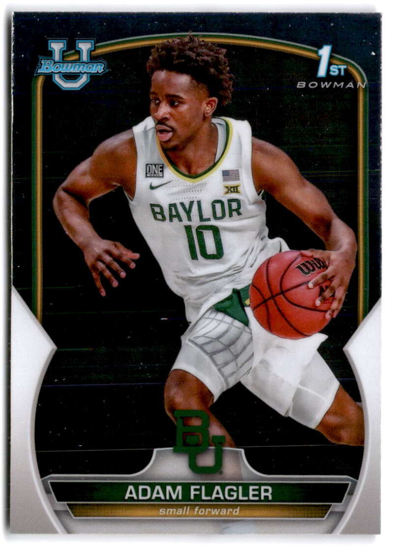 2022-23 Bowman University Chrome Basketball #16 Adam Flagler  Bowman   V97320 Image 1