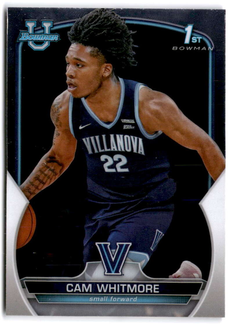 2022-23 Bowman University Chrome Basketball #22 Cam Whitmore   V97325 Image 1