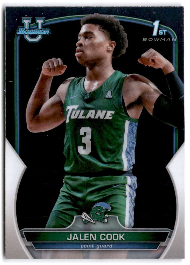 2022-23 Bowman University Chrome Basketball #25 Jalen Cook  Bowman   V97330 Image 1
