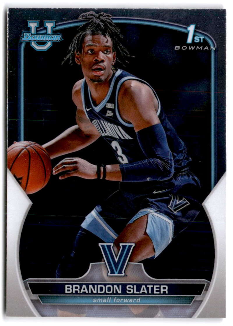 2022-23 Bowman University Chrome Basketball #30 Brandon Slater  Bowman  V97336 Image 1