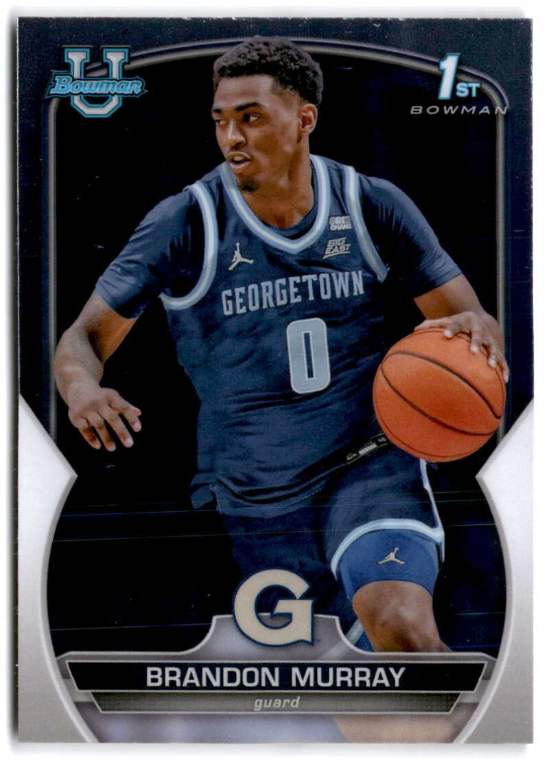 2022-23 Bowman University Chrome Basketball #40 Brandon Murray  Bowman   V97344 Image 1