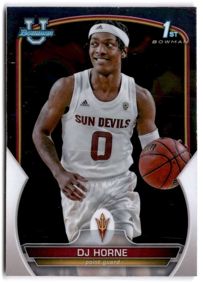 2022-23 Bowman University Chrome Basketball #54 DJ Horne  Bowman   V97357 Image 1