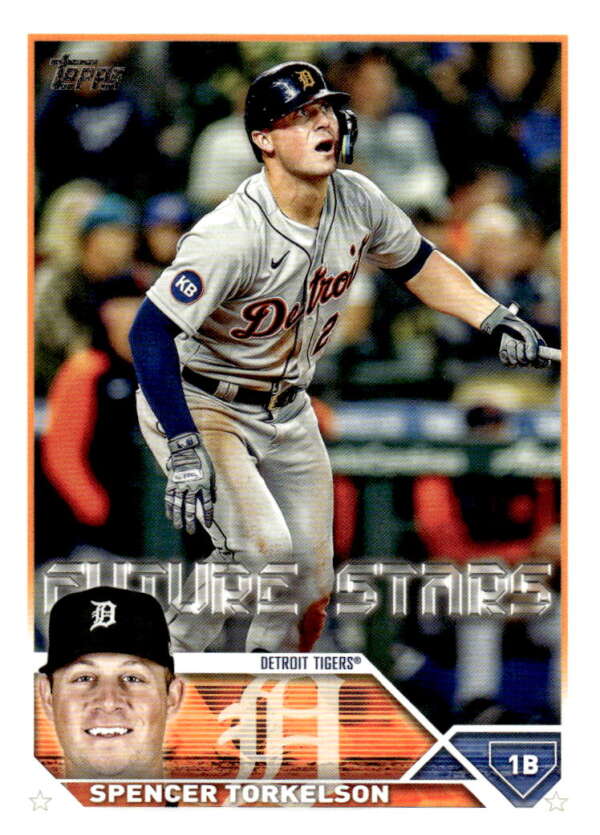 2023 Topps Baseball  #365 Spencer Torkelson  Detroit Tigers  Image 1