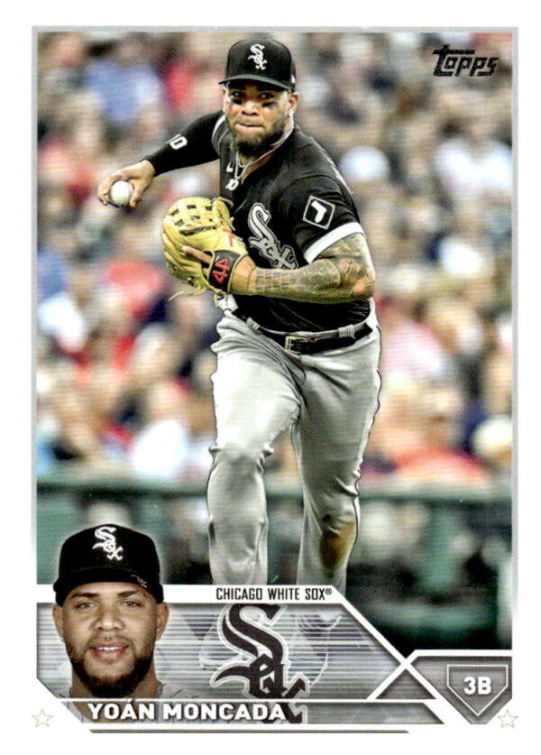 2023 Topps Baseball  #370 Yoan Moncada  Chicago White Sox  Image 1