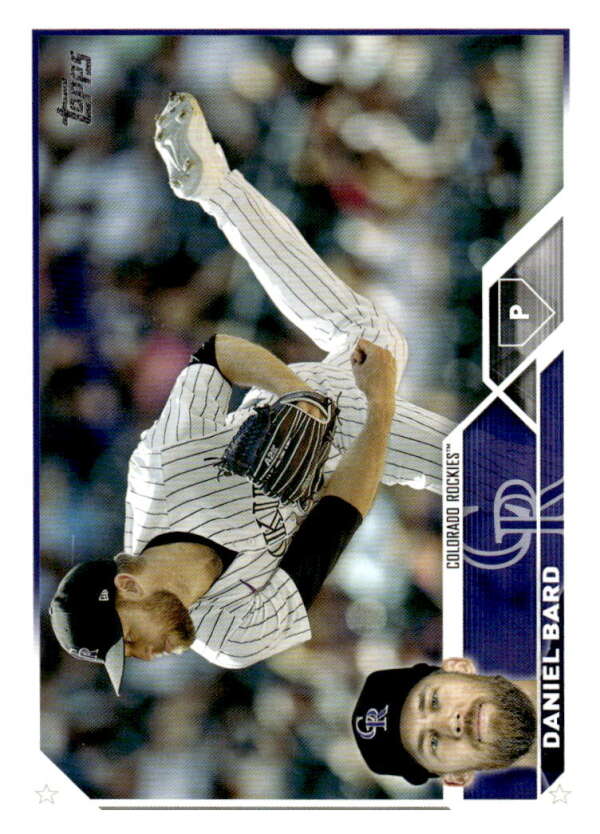 2023 Topps Baseball  #377 Daniel Bard  Colorado Rockies  Image 1