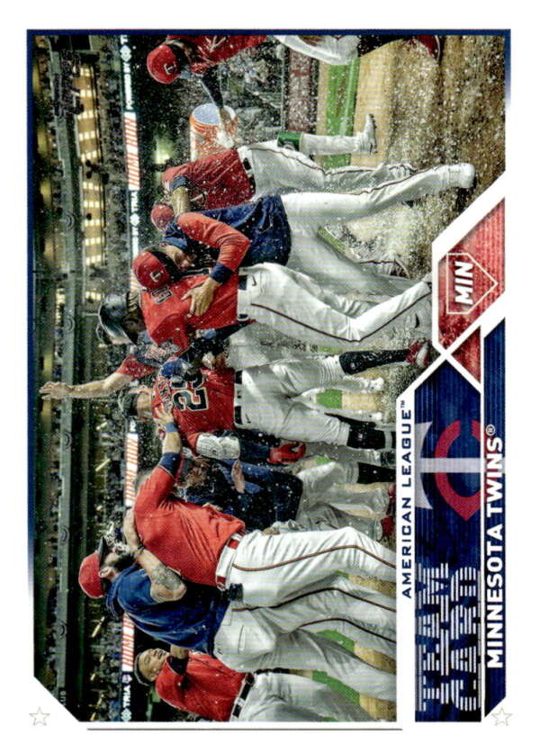 2023 Topps Baseball  #382 Minnesota Twins   Image 1