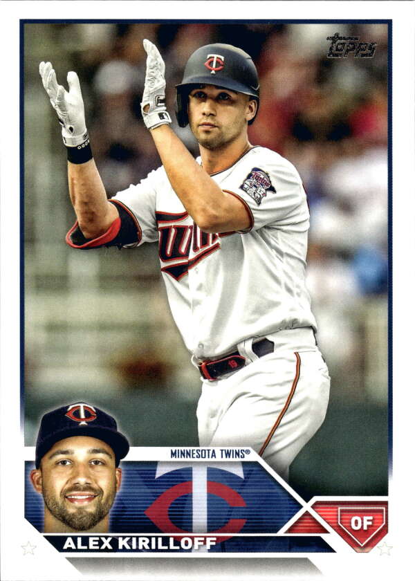 2023 Topps Baseball  #415 Alex Kirilloff  Minnesota Twins  Image 1