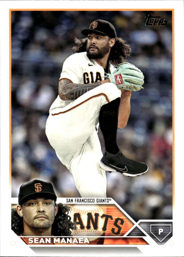 2023 Topps Baseball  #429 Sean Manaea  San Francisco Giants  Image 1