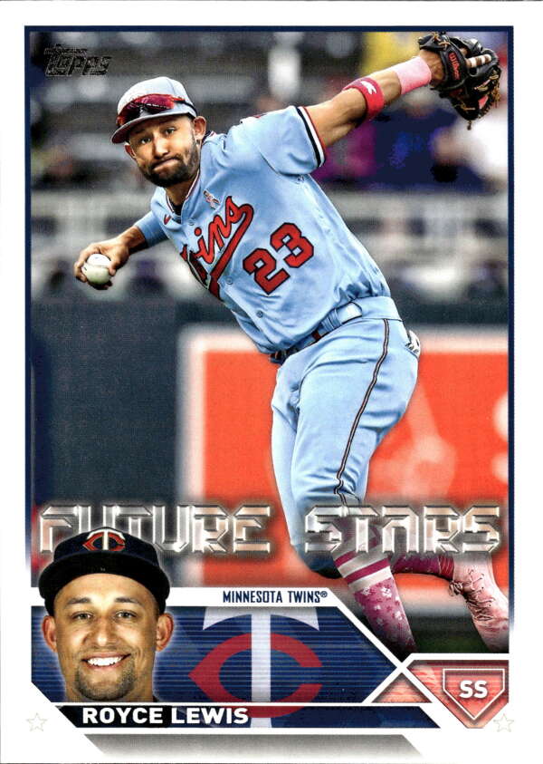 2023 Topps Baseball  #451 Royce Lewis  Minnesota Twins  Image 1