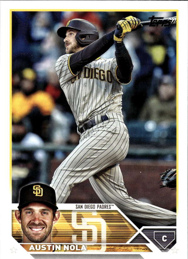 2023 Topps Baseball  #486 Austin Nola  San Diego Padres  Image 1