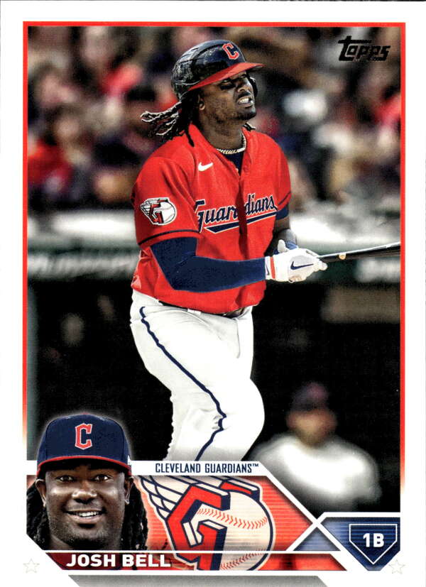 2023 Topps Baseball  #488 Josh Bell  Cleveland Guardians  Image 1