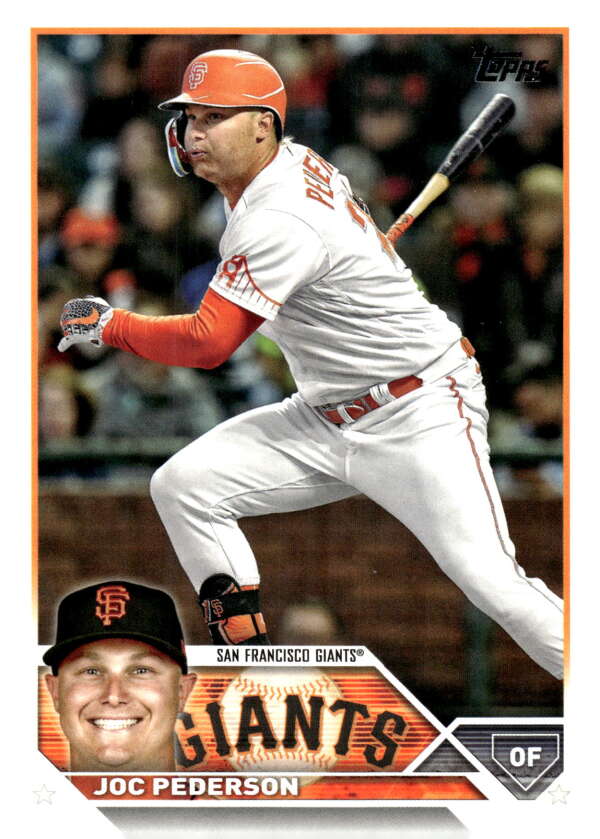 2023 Topps Baseball  #508 Joc Pederson  San Francisco Giants  Image 1