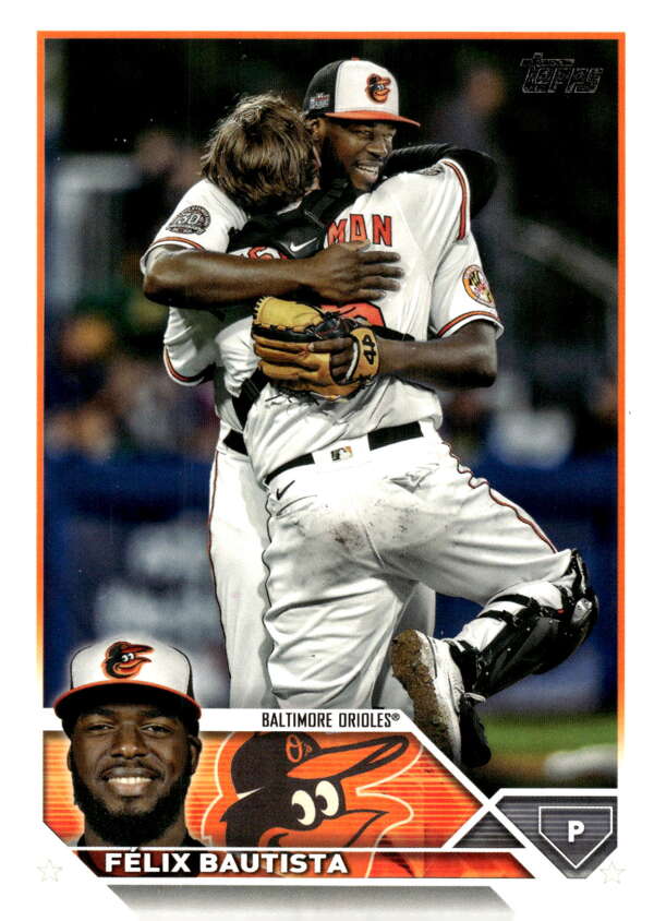 2023 Topps Baseball  #510 Felix Bautista  Baltimore Orioles  Image 1