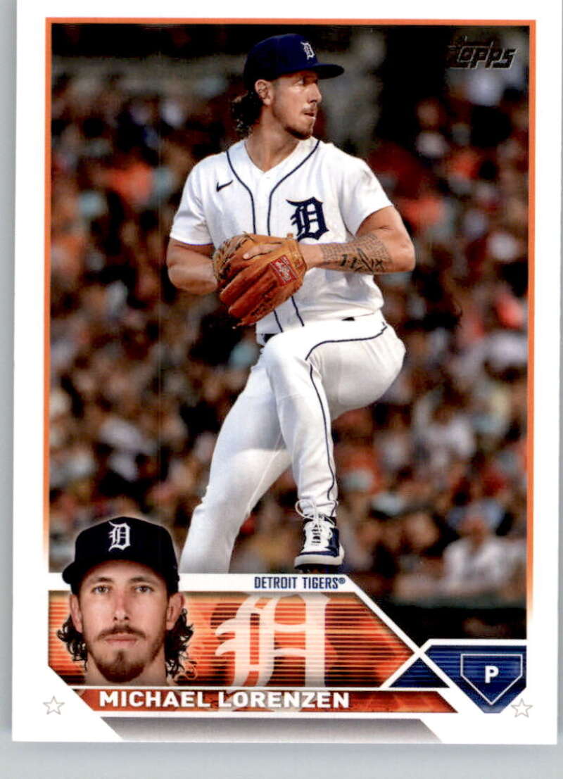 2023 Topps Baseball  #564 Michael Lorenzen  Detroit Tigers  Image 1