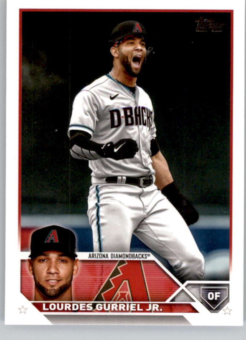 2023 Topps Baseball  #579 Lourdes Gurriel Jr.  Arizona Diamondbacks  Image 1