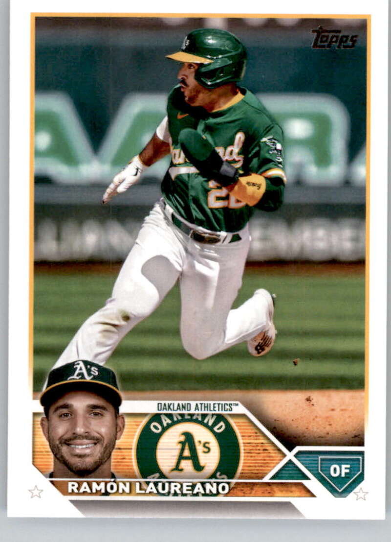 2023 Topps Baseball  #581 Ramon Laureano  Oakland Athletics  Image 1