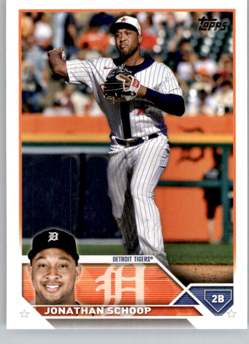 2023 Topps Baseball  #603 Jonathan Schoop  Detroit Tigers  Image 1