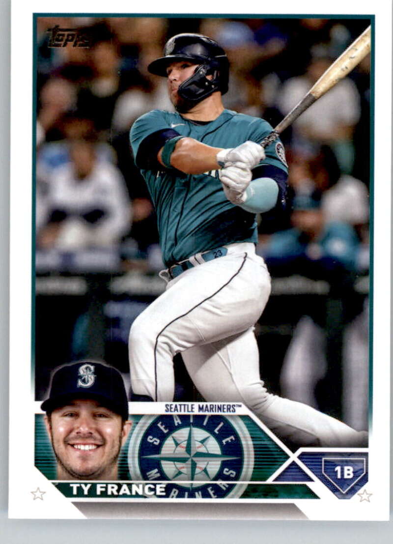 2023 Topps Baseball  #626 Ty France  Seattle Mariners  Image 1