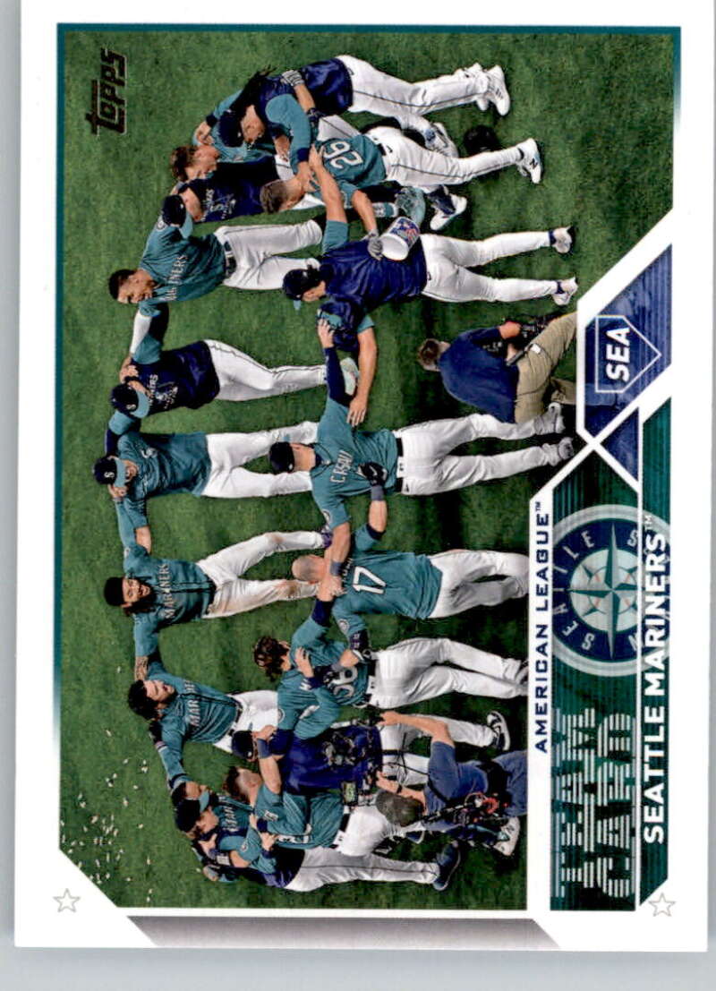 2023 Topps Baseball  #627 Seattle Mariners   Image 1