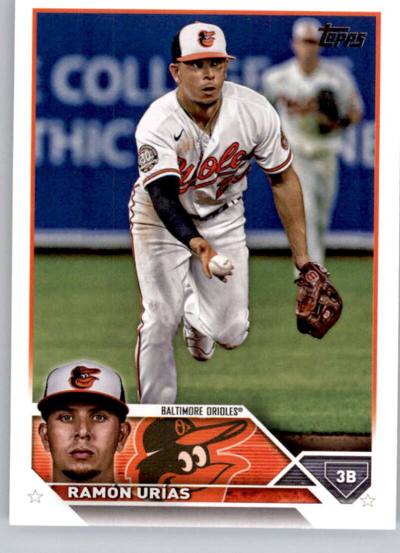 2023 Topps Baseball  #632 Ramon Urias  Baltimore Orioles  Image 1