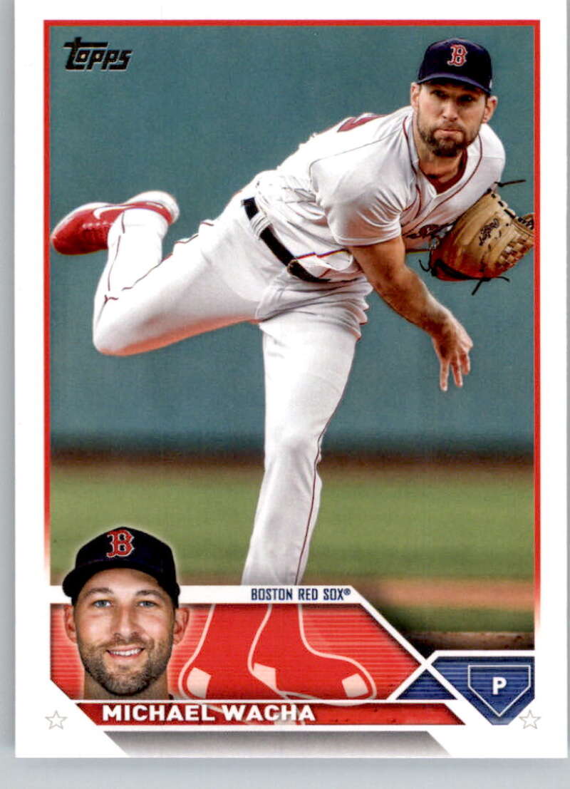 2023 Topps Baseball  #656 Michael Wacha  Boston Red Sox  Image 1