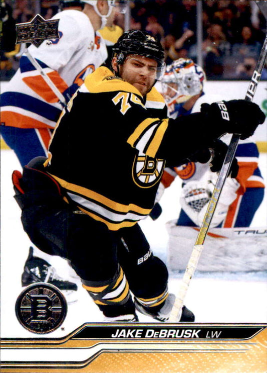 2023-24 Upper Deck Hockey #11 Jake DeBrusk  Boston Bruins  Image 1