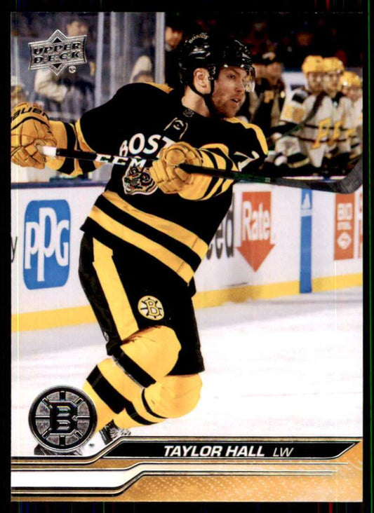 2023-24 Upper Deck Hockey #16 Taylor Hall  Boston Bruins  Image 1