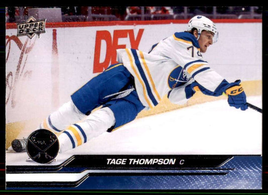 2023-24 Upper Deck Hockey #17 Tage Thompson  Buffalo Sabres  Image 1