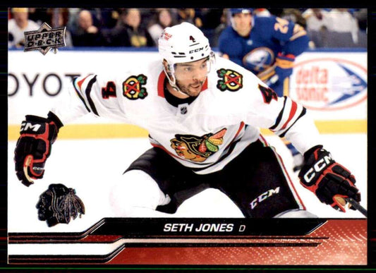 2023-24 Upper Deck Hockey #39 Seth Jones  Chicago Blackhawks  Image 1