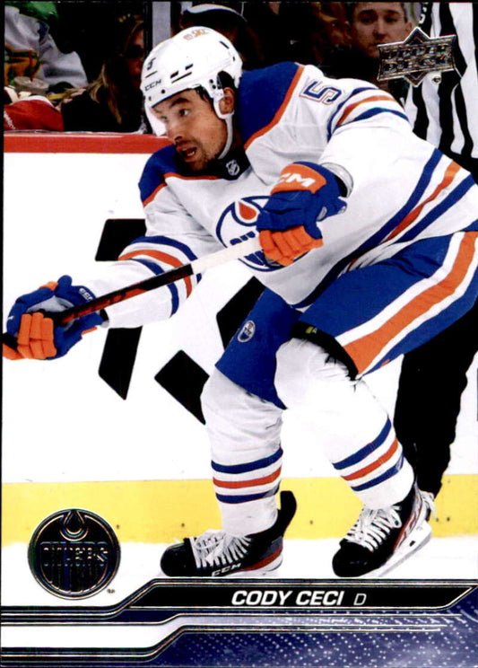 2023-24 Upper Deck Hockey #70 Cody Ceci  Edmonton Oilers  Image 1