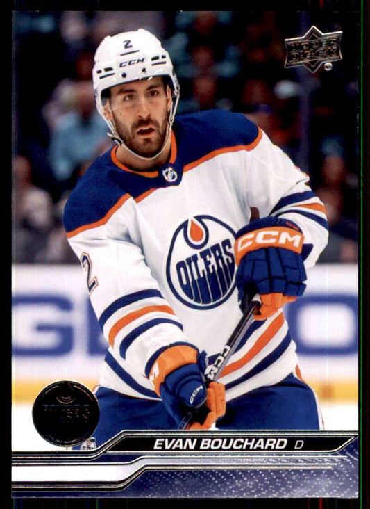 2023-24 Upper Deck Hockey #71 Evan Bouchard  Edmonton Oilers  Image 1