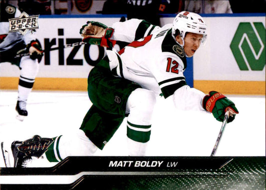 2023-24 Upper Deck Hockey #89 Matt Boldy  Minnesota Wild  Image 1