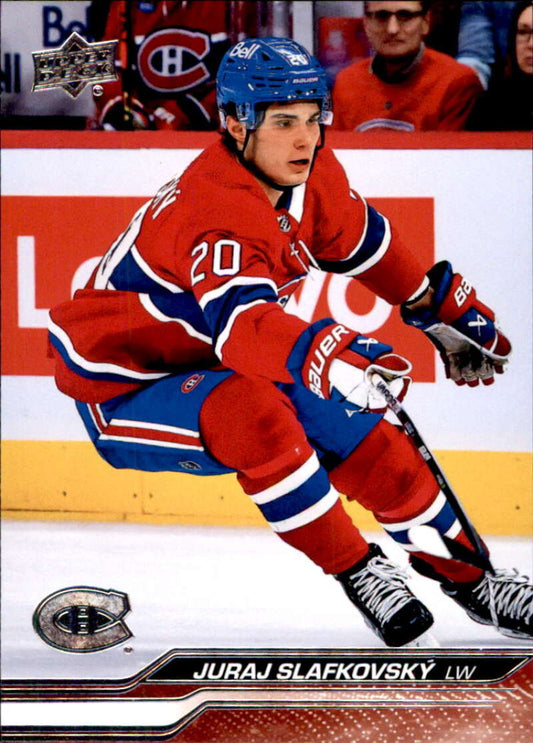 2023-24 Upper Deck Hockey #99 Juraj Slafkovsky  Montreal Canadiens  Image 1