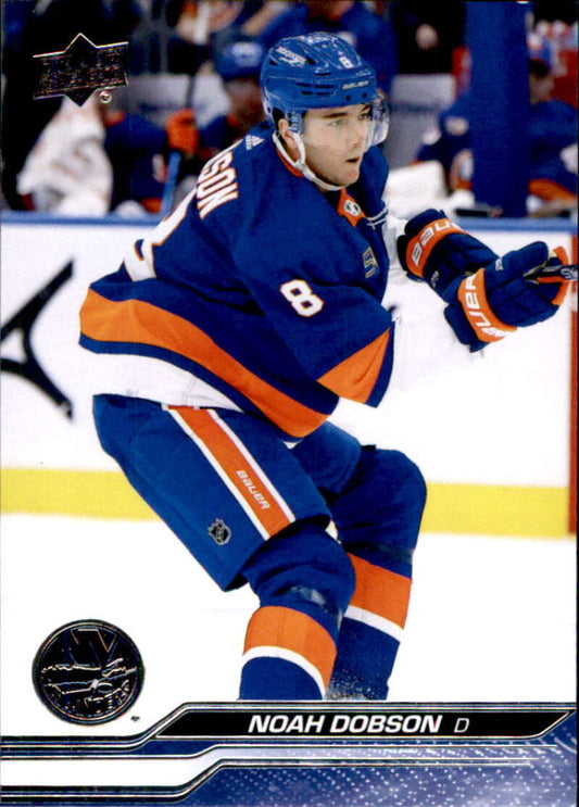 2023-24 Upper Deck Hockey #117 Noah Dobson  New York Islanders  Image 1