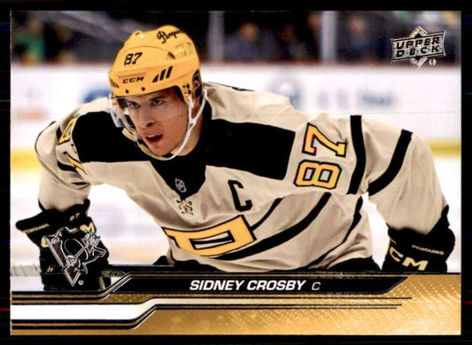 2023-24 Upper Deck Hockey #138 Sidney Crosby  Pittsburgh Penguins  Image 1