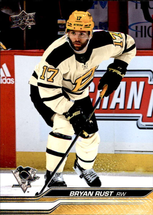 2023-24 Upper Deck Hockey #139 Bryan Rust  Pittsburgh Penguins  Image 1