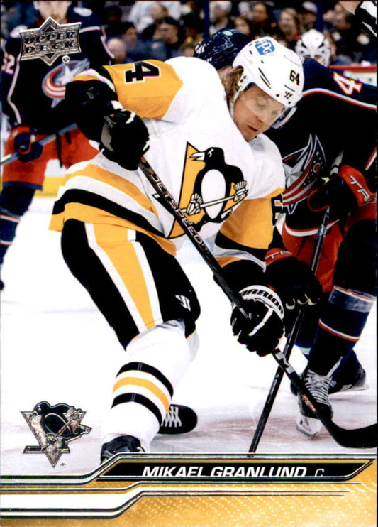 2023-24 Upper Deck Hockey #140 Mikael Granlund  Pittsburgh Penguins  Image 1