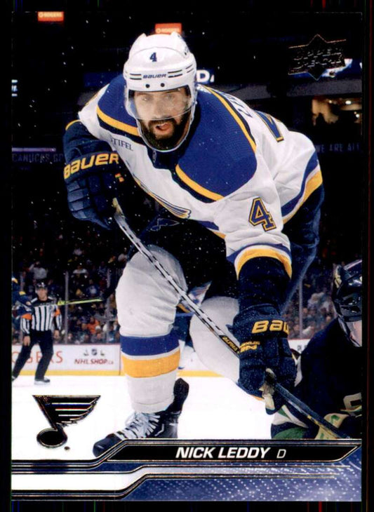 2023-24 Upper Deck Hockey #159 Nick Leddy  St. Louis Blues  Image 1